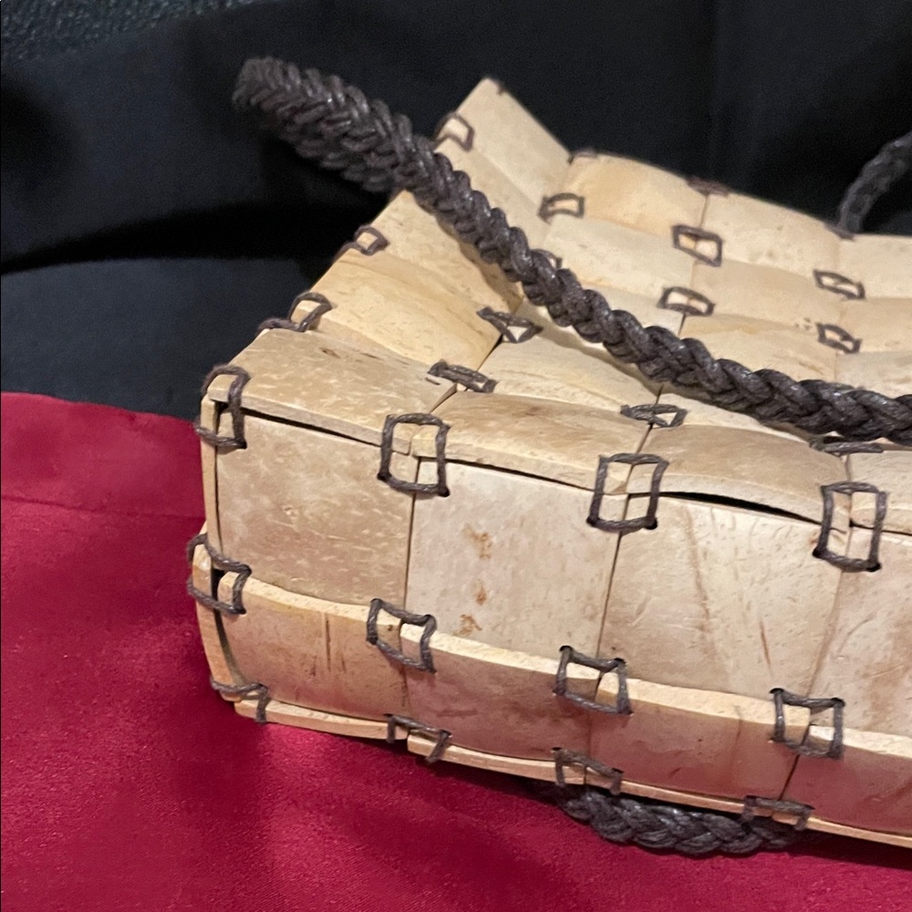 Source Unknown Tan and Brown Patterned Shoulder Bag - Picture 6 of 10